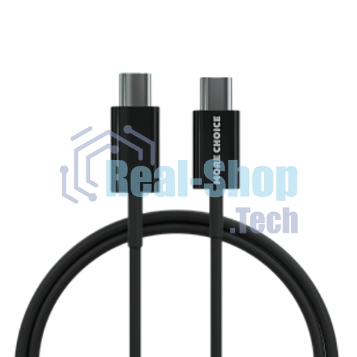 Сетевое зарядное устройство MORE CHOICE (4610196409912) NC60a черный - СЗУ 1USB-C 3.0A PD 20W быстрая зарядка для Type-C
