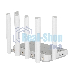 Мультигигабитный интернет-центр Netcraze Hero 5G (NC-4110) с модемом 5G, двумя слотами для SIM-карт, Mesh Wi-Fi 6 AX3000, Smart-коммутатором 1×2.5G и 4×1G, многофункциональными портами USB 3.0 и 2.0