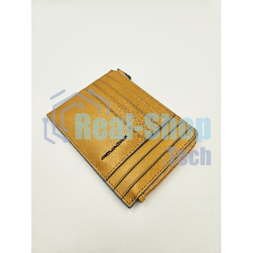 Картхолдер Piquadro Blue Square PU1243B2R/G шафрановый, натуральная кожа