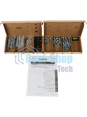 Кронштейн для телевизора Hama 00220844 черный, 37
