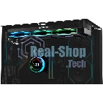 Система жидкостного охлаждения Lian-Li HydroShift II LCD-C 360TL ARGB Soc-AM5/AM4/1700/1851 черный 4-pin 33dB Al+Cu LCD Ret (G89.GHS2LCD36TB.R0)
