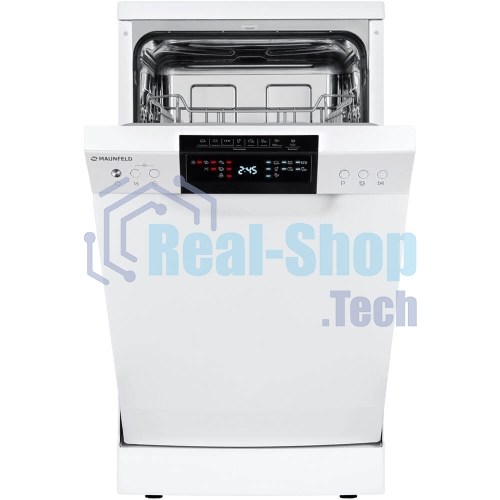 Посудомоечная машина Maunfeld MWF45220W, белый, 44.8 см, 10 компл., 49 дБ, класс A++