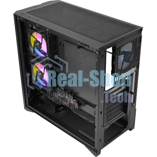 Корпус SAMA V42, Midi-Tower, чёрный, 4 x 120 мм