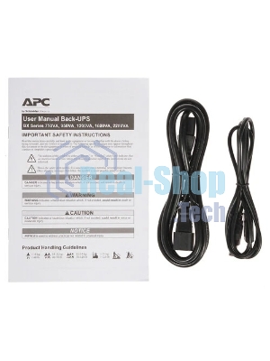 Источник бесперебойного питания APC Back-UPS BX1600MI / 1600ВА / 900Вт / 6xIEC 320 C13, 2xRJ-45