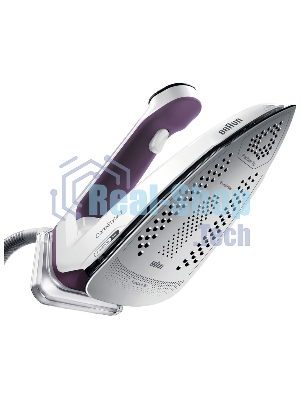 Парогенератор Braun IS7266VI белый/фиолетовый, 2700 Вт, 160 г/мин, 550 г/мин, 2000 мл