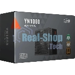 Блок питания PCCooler P5-YN1000-G1F, 1000Вт, 80 PLUS Gold, 135мм, модульный, черный