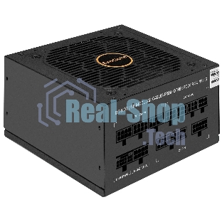 Блок питания 650W ExeGate 80 PLUS® GOLD 650VSP FС (ATX3.0, APFC, КПД 90% (80 PLUS Gold), 120мм fan, 24pin, 2x(4+4)pin, PCIE5.0/12VHPWR, 2xPCI-E, 6xSATA, 3xIDE, 1xFDD, Full Cable Management, black, Color box)
