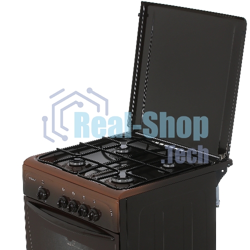 Плита газовая Gefest 1200-С7 К39 коричневый, конфорок 4 шт, духовка 63 л, 60 см x 85 см x 60 см