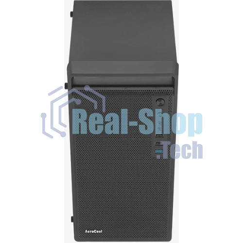 Компьютерный корпус MiniTower Aerocool/Formula CS-109-G-BK-v1 (mATX, USB3x1, USB2x2, 120мм RGb fan, без БП) (4711099472376)