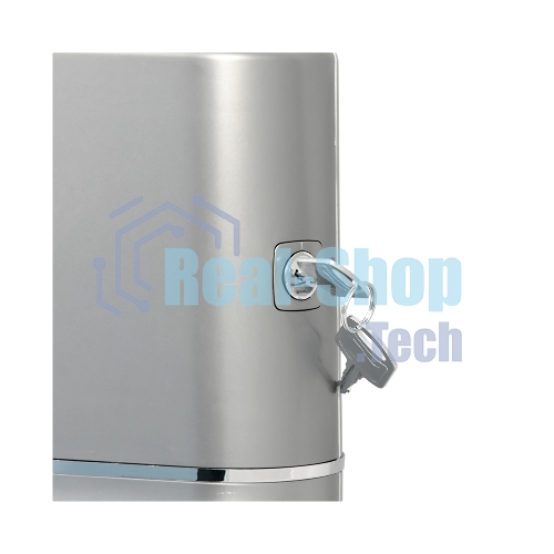 Диспенсер бумажных полотенец Puff 5135S, хром, с замком, ABS-пластик