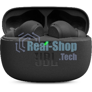Наушники TWS JBL Wave Beam черный, внутриканальные, Bluetooth, быстрая зарядка, до 8 ч