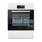 Плита электрическая MAUNFELD MIC611W01TD белый, конфорок 4 электрических (индукционных), духовка 59 л, 60 см x 84.5 см x 63 см