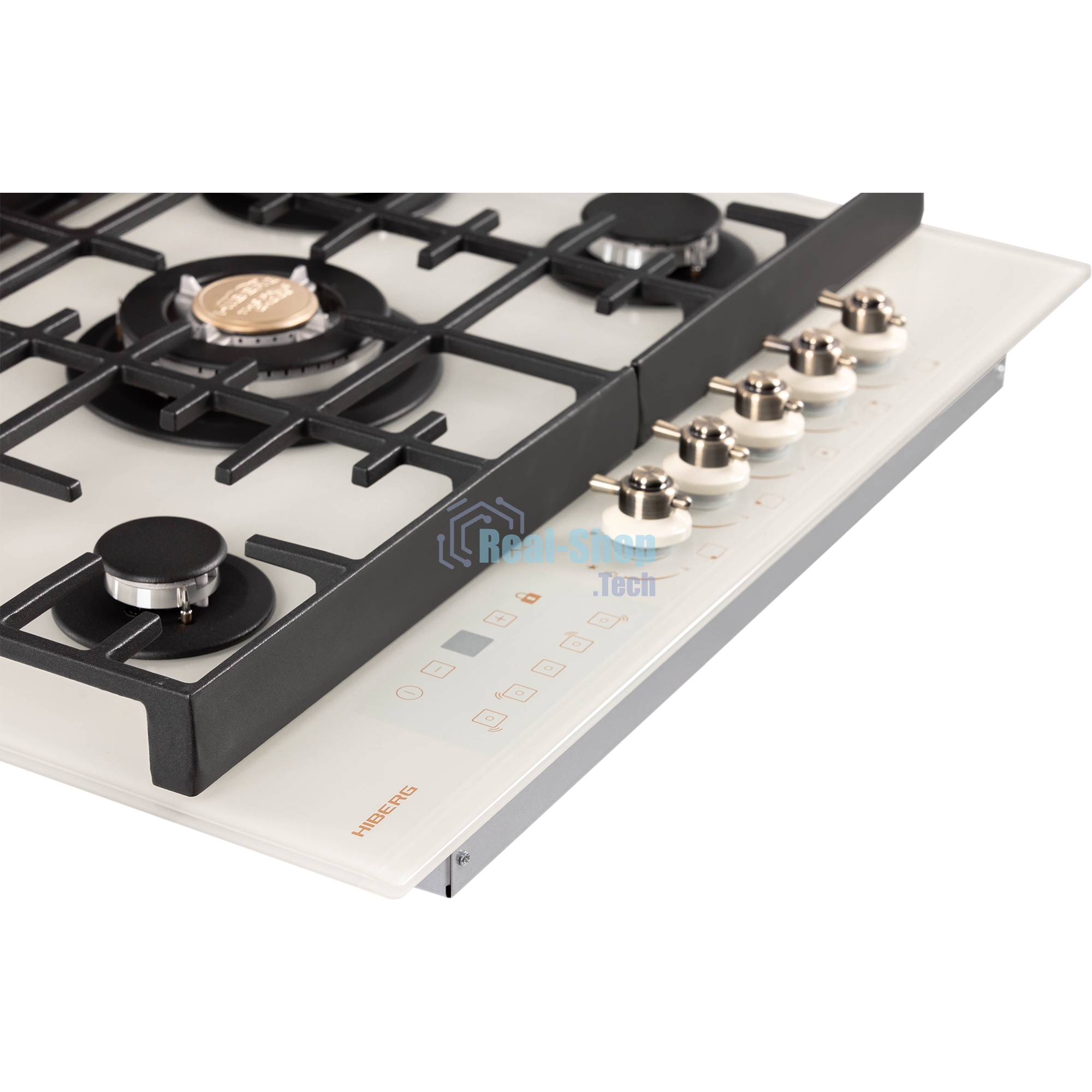 Варочная поверхность HIBERG VM 7155 Y, бежевый