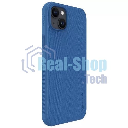 Чехол Super Frosted Shield Pro, синий, (AP IP15 Plus)