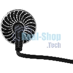 Фен-щётка Starwind SHB 7760 черный/серебристый, 1200 Вт, ионизация
