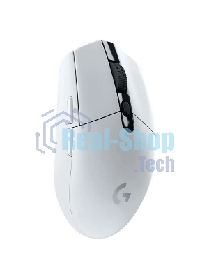 Мышь беспроводная Logitech G304 Lightspeed белый, 12000 dpi, радиоканал, USB, кнопки - 6