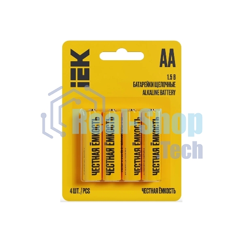 Батарейка щелочая Alkaline Optima LR06/AA (4шт/блистер)