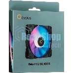 Реверсный вентилятор Fan Ocypus Beta F12 BK ARGB PWM черный