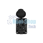 Розетка настенная с защитной крышкой каучуковая 230В 2P+PE 16A IP44 EKF PROxima