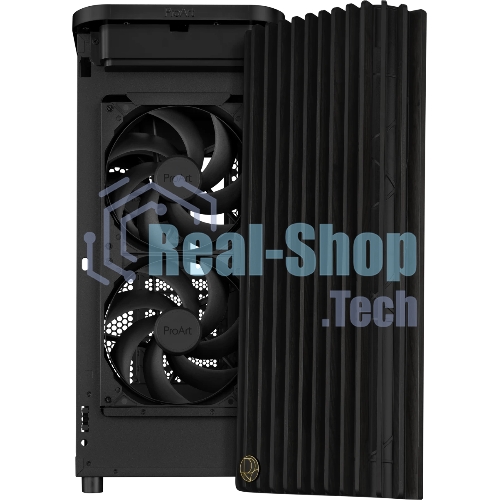 Компьютерный корпус ASUS PROART PA401 WOOD METAL PWM черный