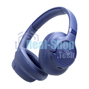 Беспроводные/проводные наушники JBL Tune 730BT синий, полноразмерные, Bluetooth + проводной, быстрая зарядка