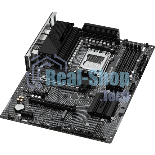 Материнская плата ASRock B650 PG Lightning, AM5, AMD B650, 4xDDR5, 4xSATA, 3xM.2, 1xPCI-E 4.0 x16, 1xPCI-E 4.0 x2, 1xHDMI, 1x 2.5Gb LAN, 4xUSB-A 2.0, 7xUSB-A 3.2 Gen 1, 1xUSB-C 3.2 Gen 2x2, 3x3.5 мм, 7.1, ATX