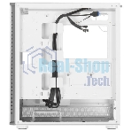 Компьютерный корпус PCCooler IE200 WH, Tempered Glass Full Tower, белый, TG, SPCC, 1x120мм ARGb E-ATX, ATX, mATX, mITX 180/380/220мм 4x2.5