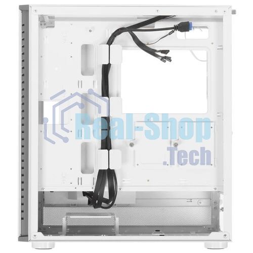 Компьютерный корпус PCCooler IE200 WH, Tempered Glass Full Tower, белый, TG, SPCC, 1x120мм ARGb E-ATX, ATX, mATX, mITX 180/380/220мм 4x2.5