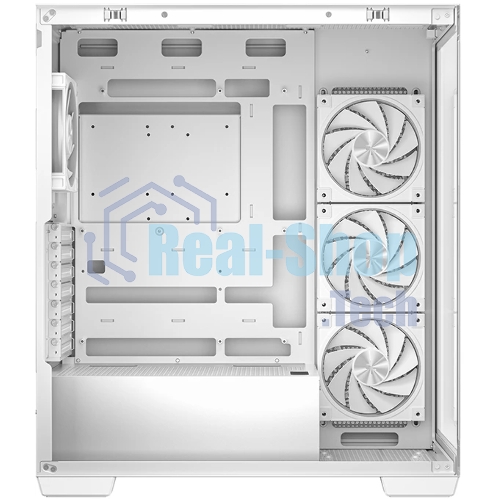 Компьютерный корпус Deepcool CG580 4F V2 WH без БП, боковое окно (панорама), 4x120мм ARGb PWM вентилятора, белый, ATX (R-CG580-WHADA4-G-2)