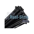 Хомут нейлоновый черный EKF Basic plc-cb-3.6x300 (3,6х300) (100 шт.)
