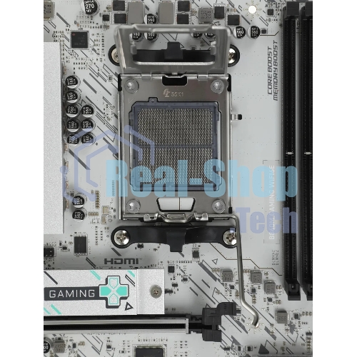 Материнская плата MSI B840M GAMING WIFI6E, AM5, AMD B840, 2xDDR5, 4xSATA, 2xM.2, 1xPCIe 4.0 x16, 1xPCIe 3.0 x4, 1xDP, 1xHDMI, 1x2.5Gb LAN, Wi-Fi 6E, Bluetooth 5.3, 4xUSB-A 5Gbps, 2xUSB-A 2.0, 2x3.5 мм, 7.1, mATX