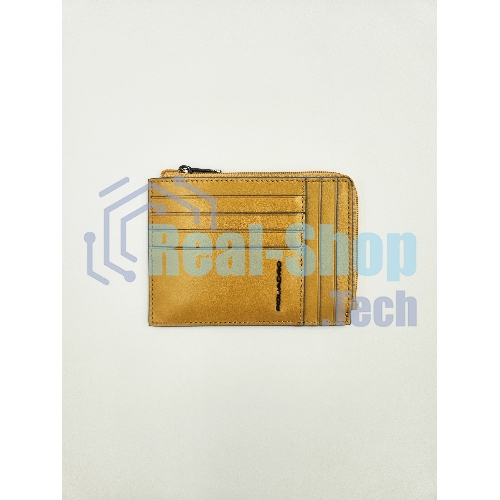 Картхолдер Piquadro Blue Square PU1243B2R/G шафрановый, натуральная кожа