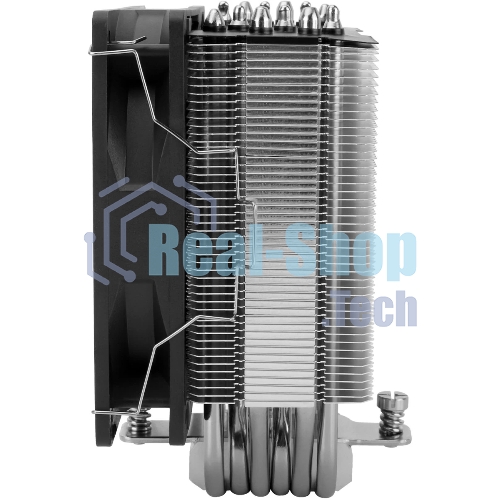 Устройство охлаждения(кулер) Thermalright Burst Assassin 120 SE ARGb Soc-AM5/AM4/1200/1700/1851 серебристый/черный 4-pin 25.6dB Al+Cu 510gr Ret (BA120-SE-ARGb)