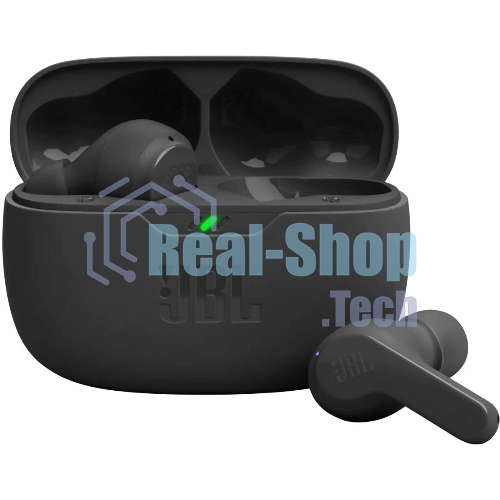Наушники TWS JBL Wave Beam черный, внутриканальные, Bluetooth, быстрая зарядка, до 8 ч