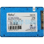 Накопитель SSD Netac N600S, 1Tb, SATA III, 2.5