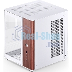Компьютерный корпус без блока питания Case JONSBO TK-0 белый, Desktop SFF, TG, no fan, 1xUSB-A 3.2 + 1xUSB-C 3.2, SFX PSU Support, mITX белый