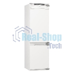Встраиваемый холодильник Gorenje NRKI517E82WF, полезный объем 244 л, электронное управление, цифровой дисплей, автоматическое размораживание No Frost, быстрое замораживание, интенсивное охлаждение, зона свежести с контролем влажности, инверторный компрессор, энергоэффективность А+