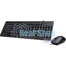 Комплект клавиатура+мышь Gigabyte GK-KM6300 проводной, USB, 1000 DPI, чёрный