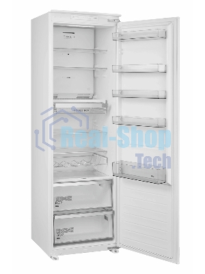 Холодильник встраиваемый Midea MDRE423FGE01 белый 304л No Frost морозилка снизу