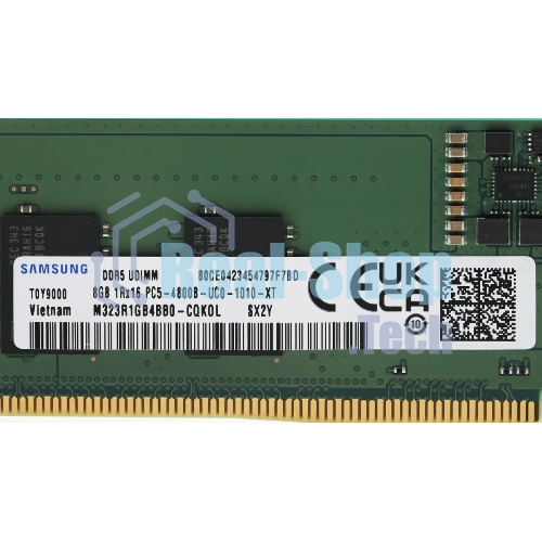 Оперативная память Samsung DDR5 DIMM 8GB UNB 4800 1Rx16, 1.1V