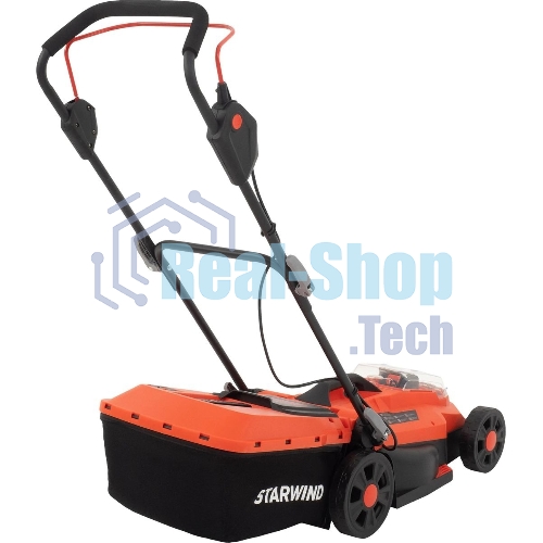 Газонокосилка аккумуляторная Starwind SBL-330-4.4, 18 В, 4 Ач
