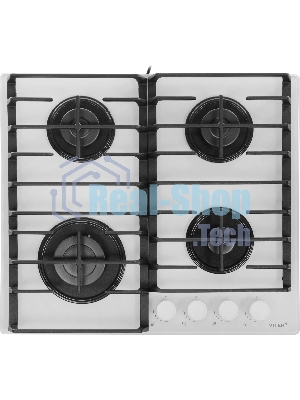 Газовая варочная панель Vitek VGH 6420 WG стекло белое