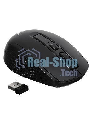 Мышь беспроводная Acer OMR060 черный, 1600 dpi, радиоканал, USB, кнопки - 6