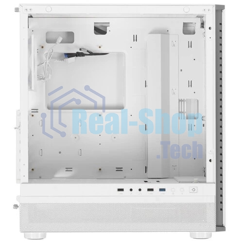 Компьютерный корпус PCCooler IE200 WH, Tempered Glass Full Tower, белый, TG, SPCC, 1x120мм ARGb E-ATX, ATX, mATX, mITX 180/380/220мм 4x2.5