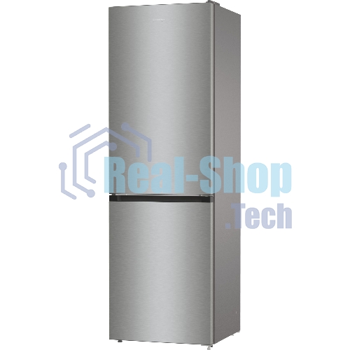Холодильник Gorenje NRKE62XL серебристый металлик двухкамерный 203/99л морозилка снизу, No Frost