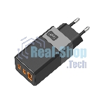 Сетевое зарядное устройство Rexant USB-A и 2 USB-C, 65Вт