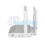 Мультигигабитный интернет-центр Netcraze Hero 5G (NC-4110) с модемом 5G, двумя слотами для SIM-карт, Mesh Wi-Fi 6 AX3000, Smart-коммутатором 1×2.5G и 4×1G, многофункциональными портами USB 3.0 и 2.0