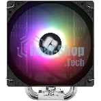 Устройство охлаждения(кулер) Thermalright Burst Assassin 120 SE ARGb Soc-AM5/AM4/1200/1700/1851 серебристый/черный 4-pin 25.6dB Al+Cu 510gr Ret (BA120-SE-ARGb)