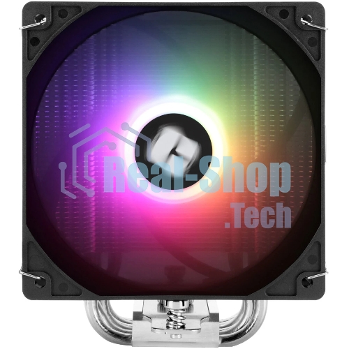 Устройство охлаждения(кулер) Thermalright Burst Assassin 120 SE ARGb Soc-AM5/AM4/1200/1700/1851 серебристый/черный 4-pin 25.6dB Al+Cu 510gr Ret (BA120-SE-ARGb)