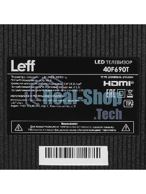 Телевизор LEFF 43